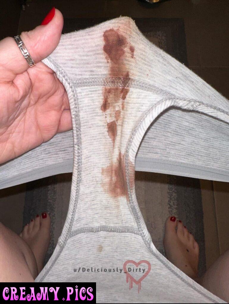 A little post-period mess