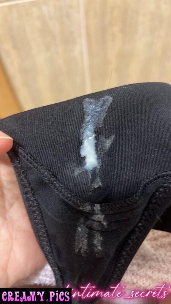 Still leaking cum...