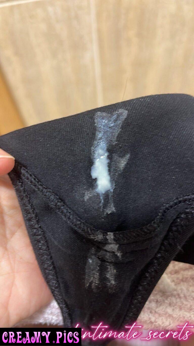 Still leaking cum...