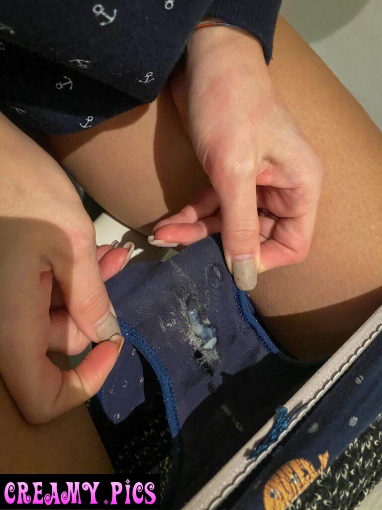 This happens when you have naughty thoughts all day