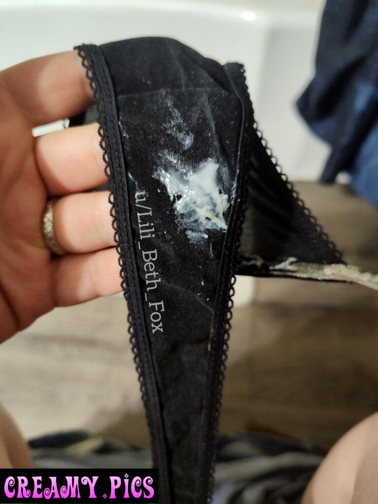 Tiny thong... Extra wet!