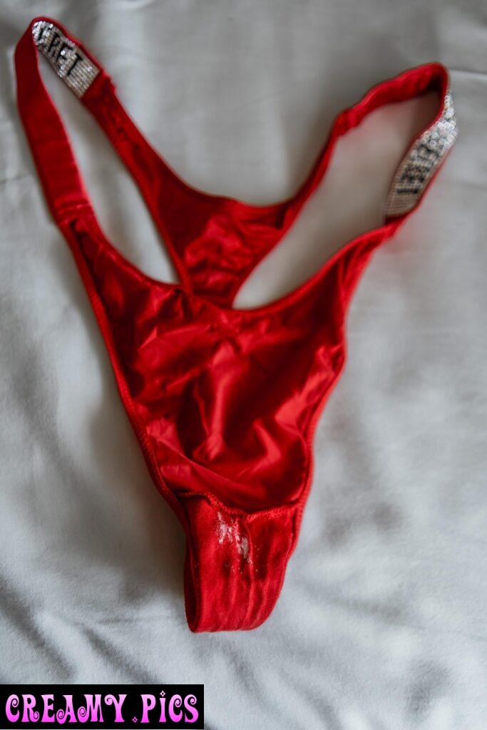 Wife wore a sexy thong to work again