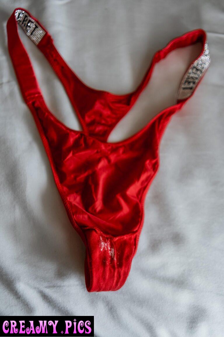 Wife wore a sexy thong to work again