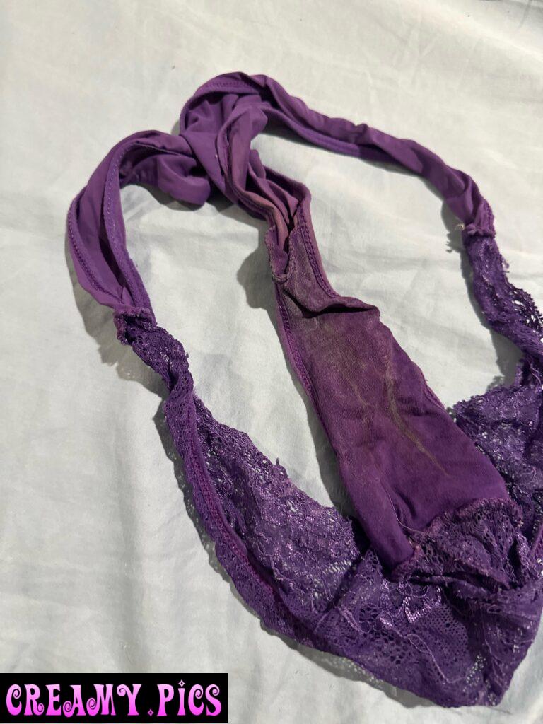 Wife’s multiple creampie panties very crusty and smelly