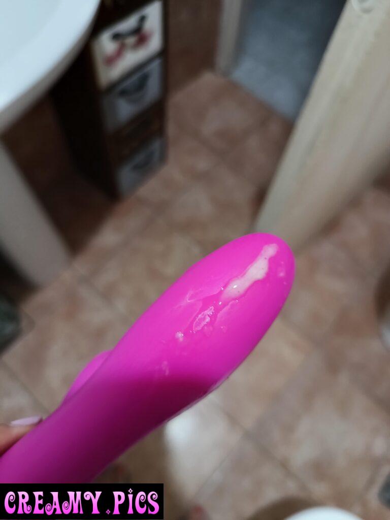 my tasty cream (of course I ate it later)
