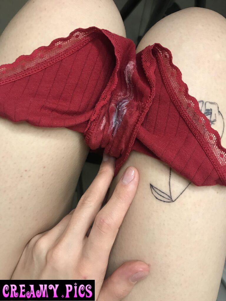 put your face down on my panties and take a deep breath