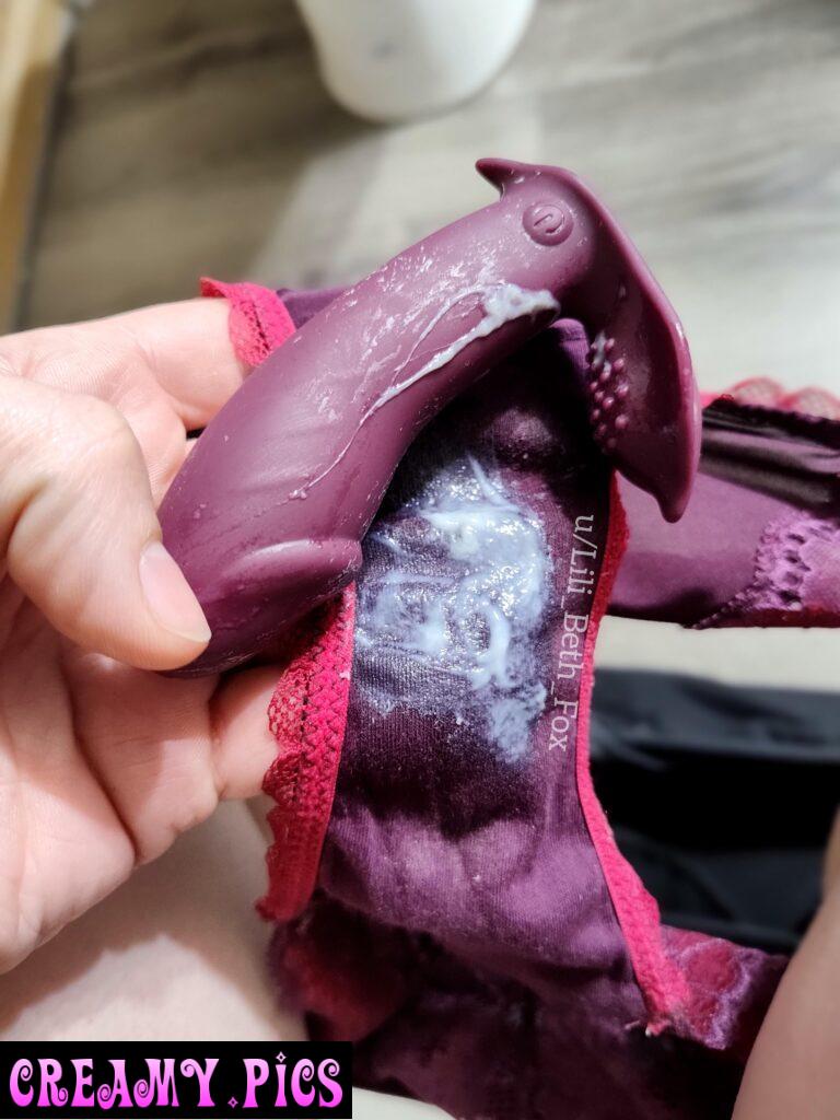 3 day wear, finishing out with an extra creamy play session!