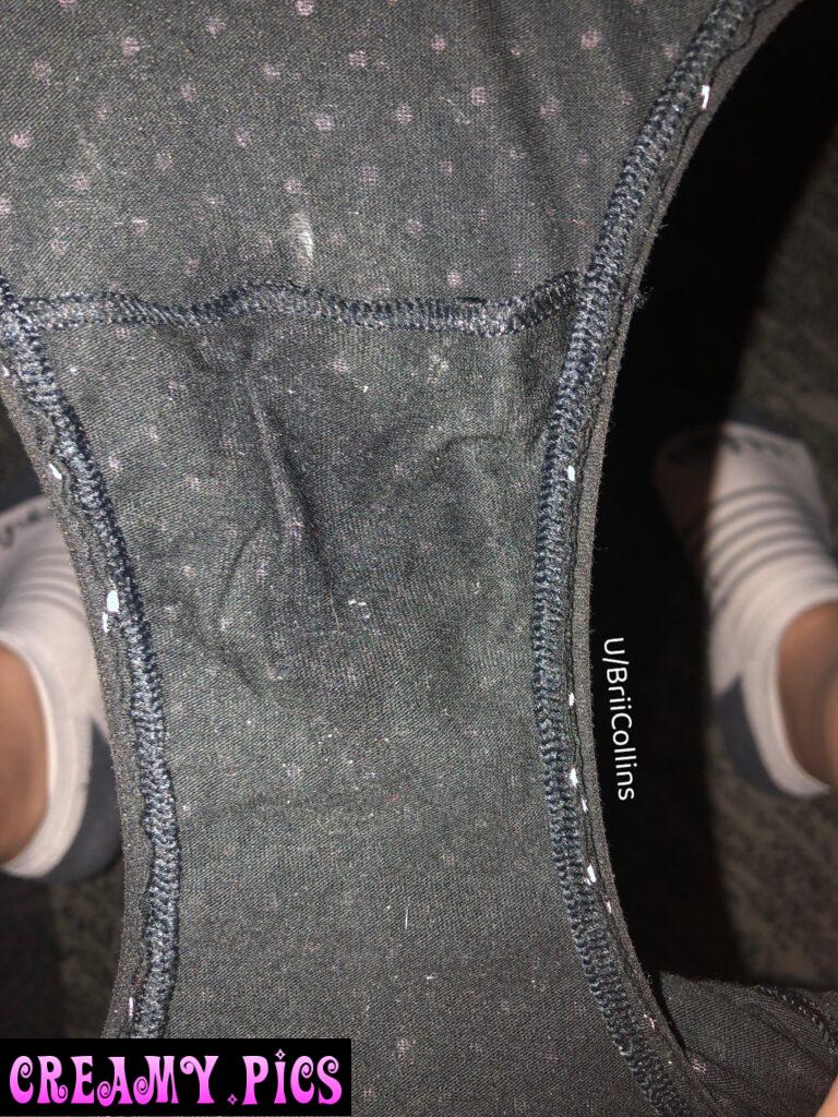 Black panties…..