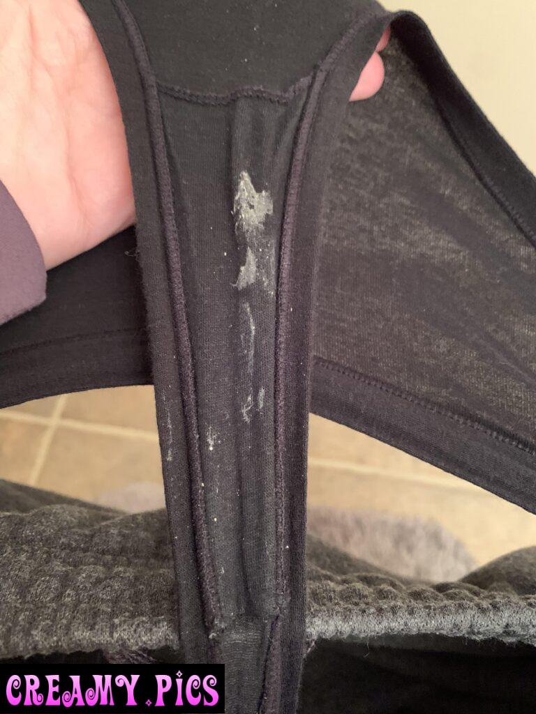 Creaming my thong again 34(f)