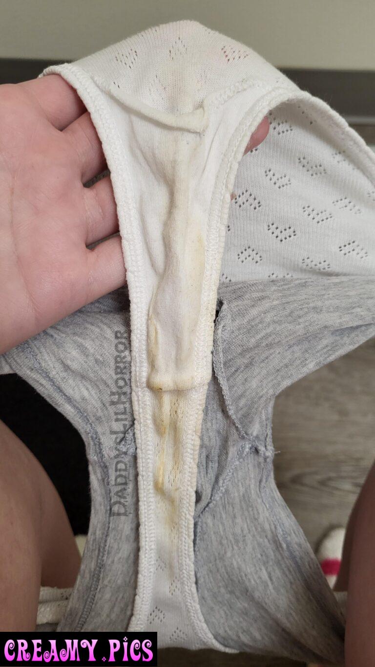Dirty White Thong