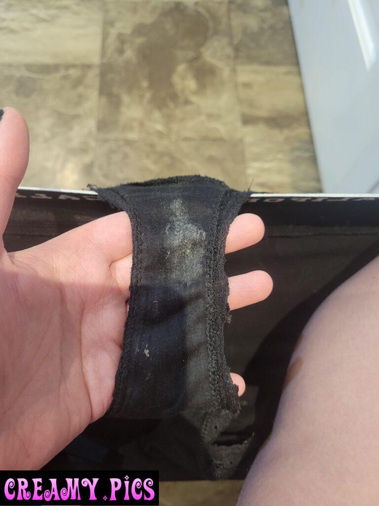 Dried from sex last night