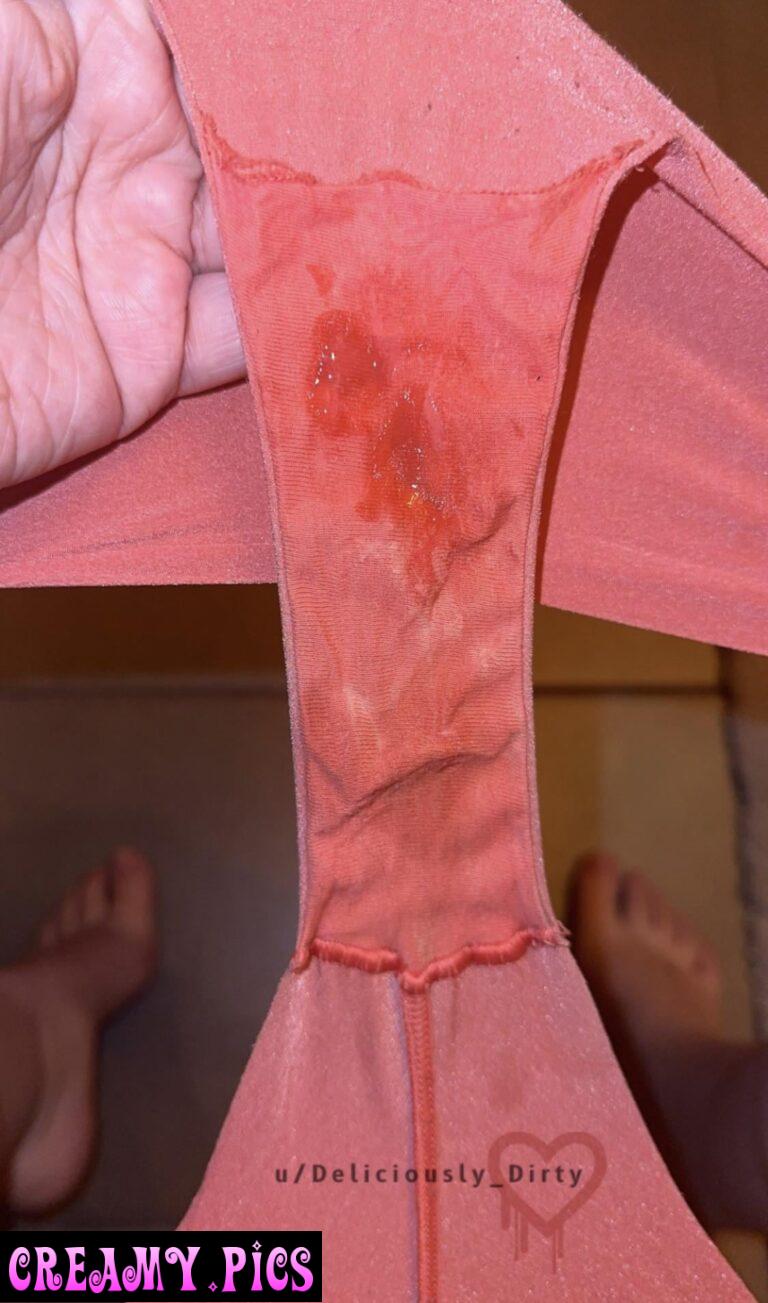 I love seeing how my dreams effect my panties