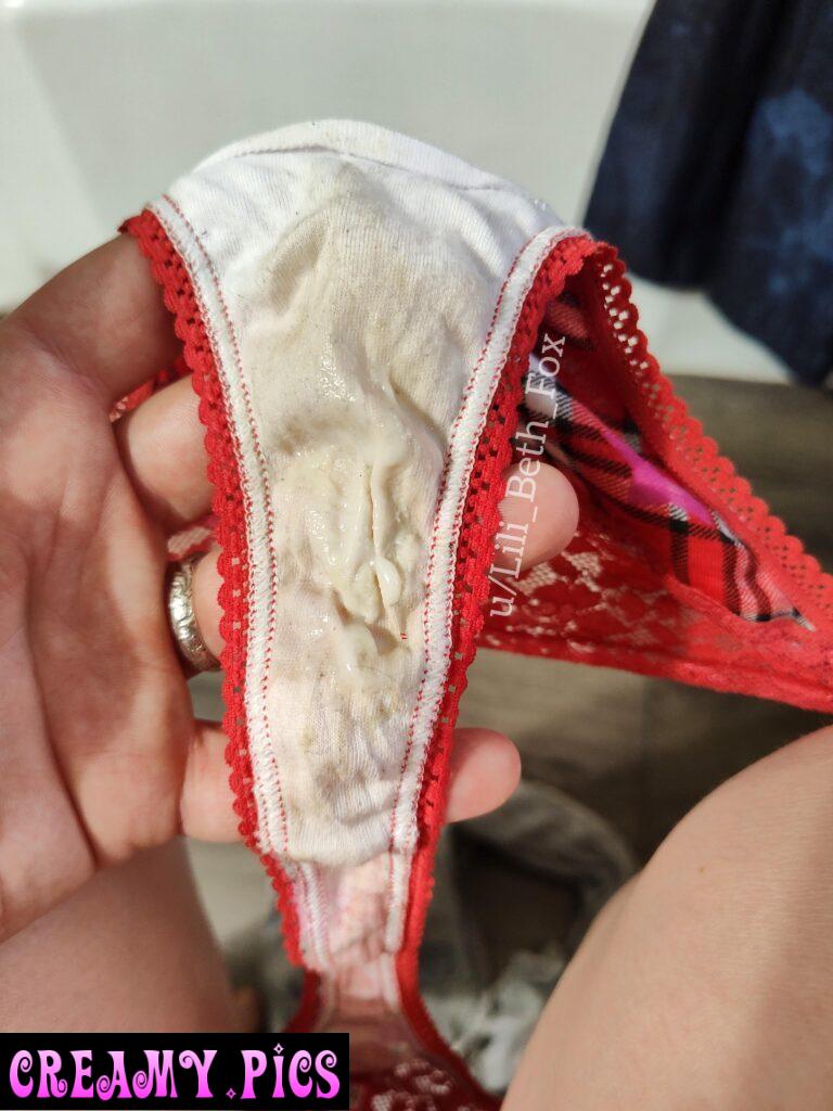 I'm only on day 2 of 7... Hope you're excited to see a wrecked white gusset!
