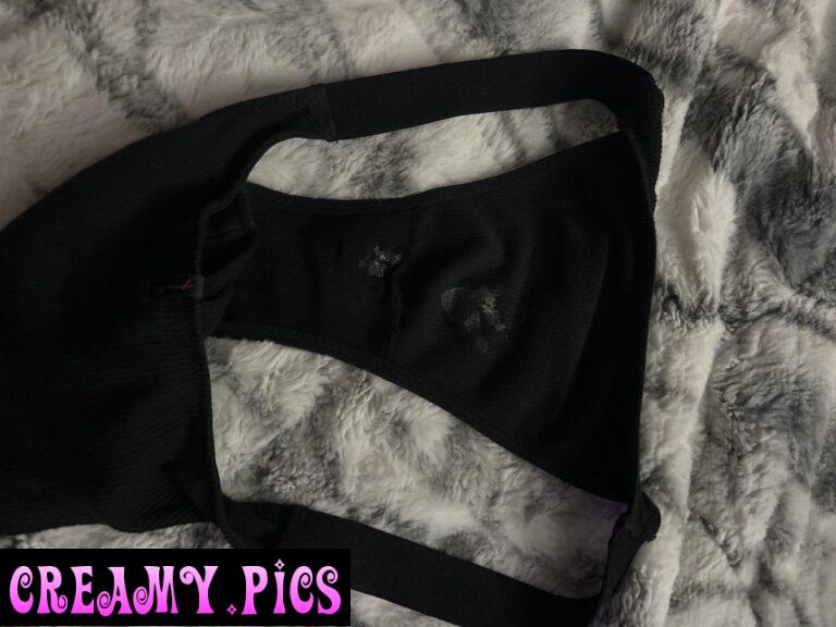 My little clitty was leaking so much!