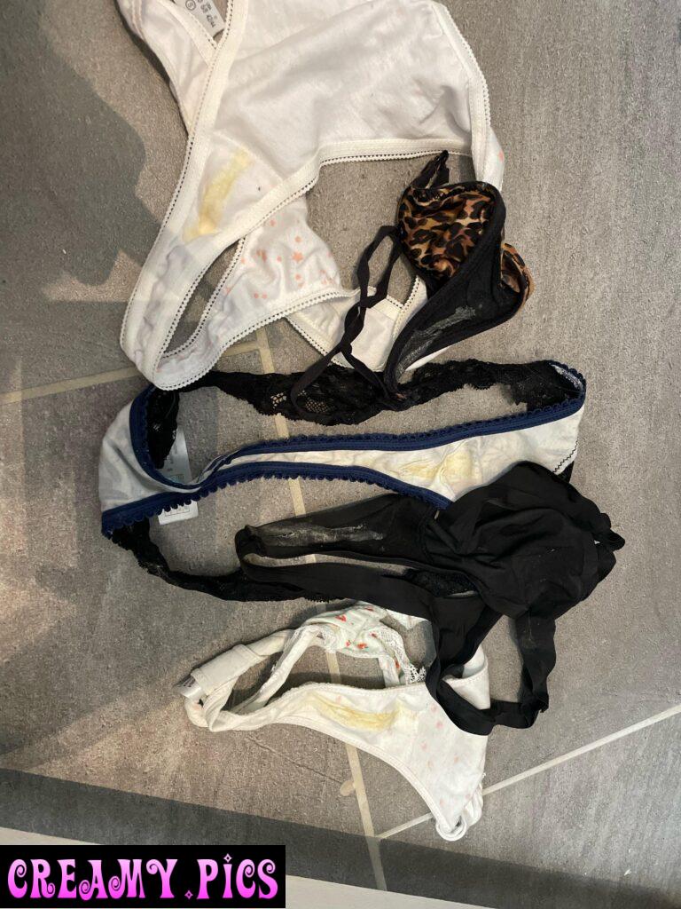 My panty pile from this week