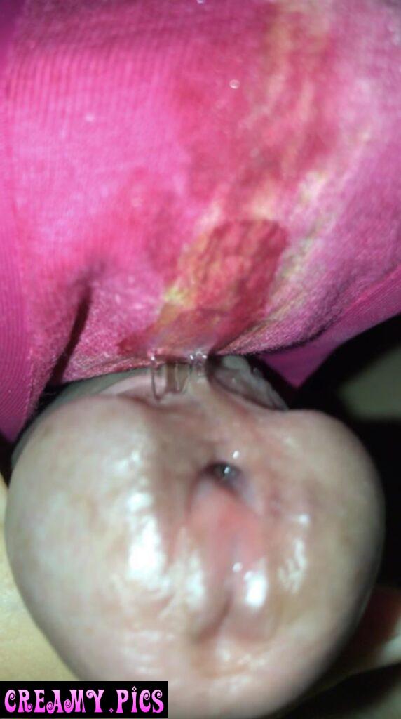 Precum On Dirty Panties