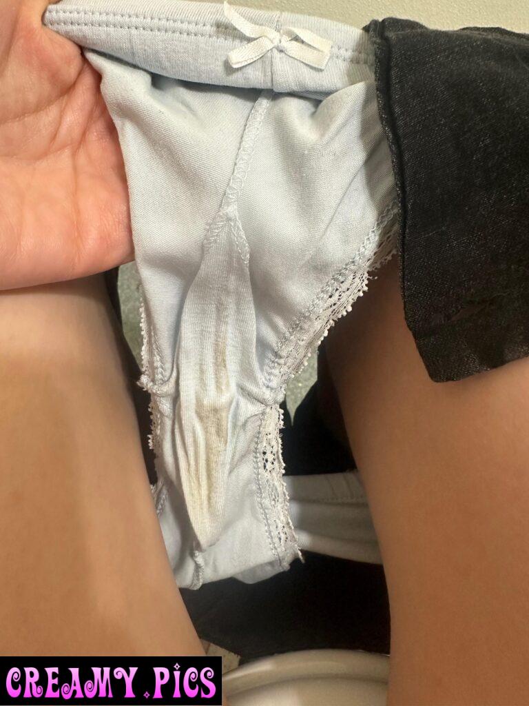These panties took the shape of my pussy