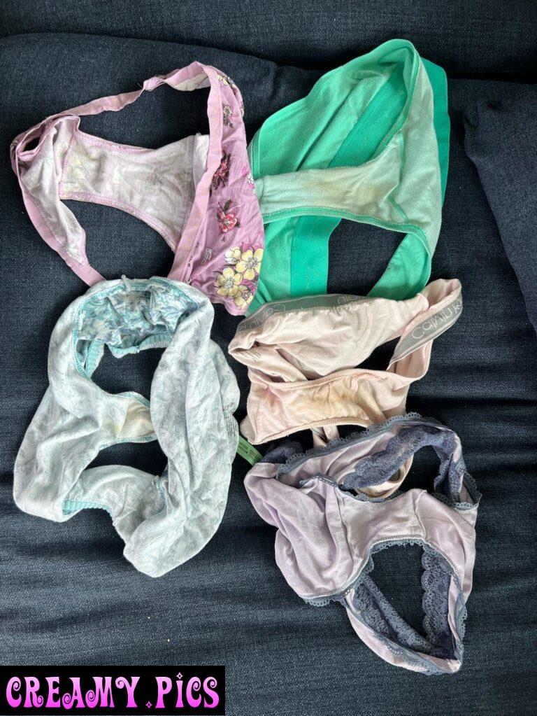 Weeks worth of wife’s dirty undies