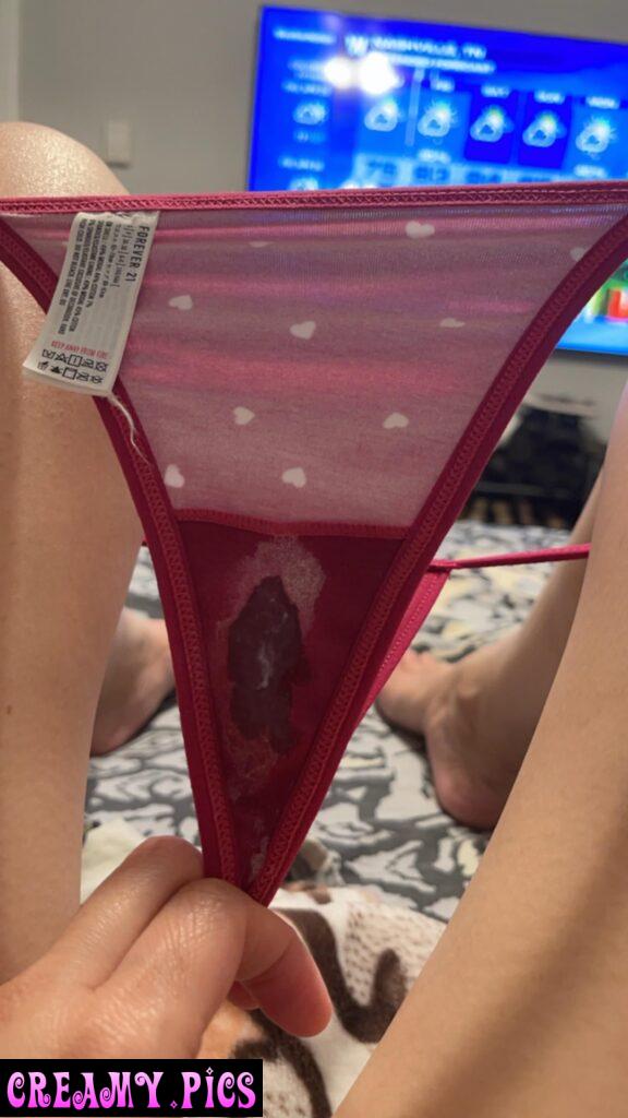 What my panty looks like after a long day at work. 😮‍💨💦