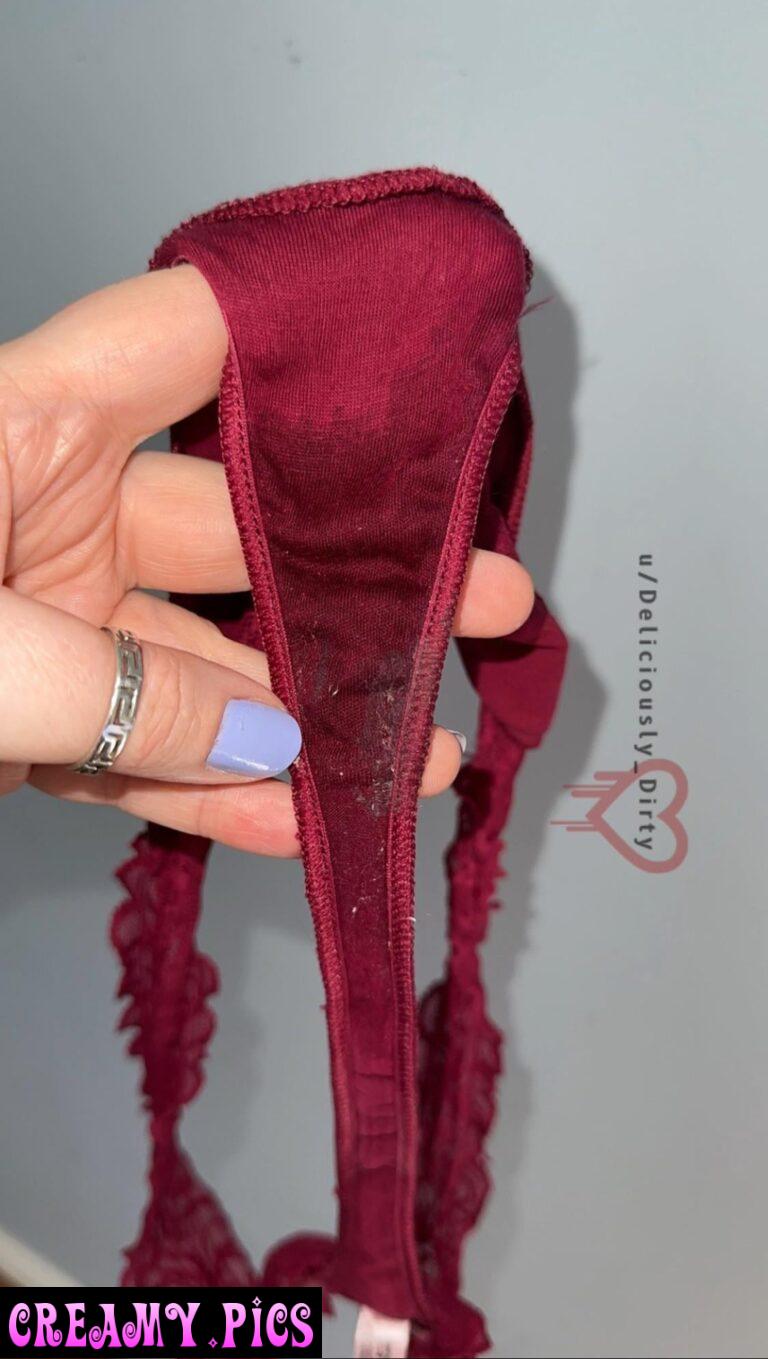 Yesterdays soaked panties