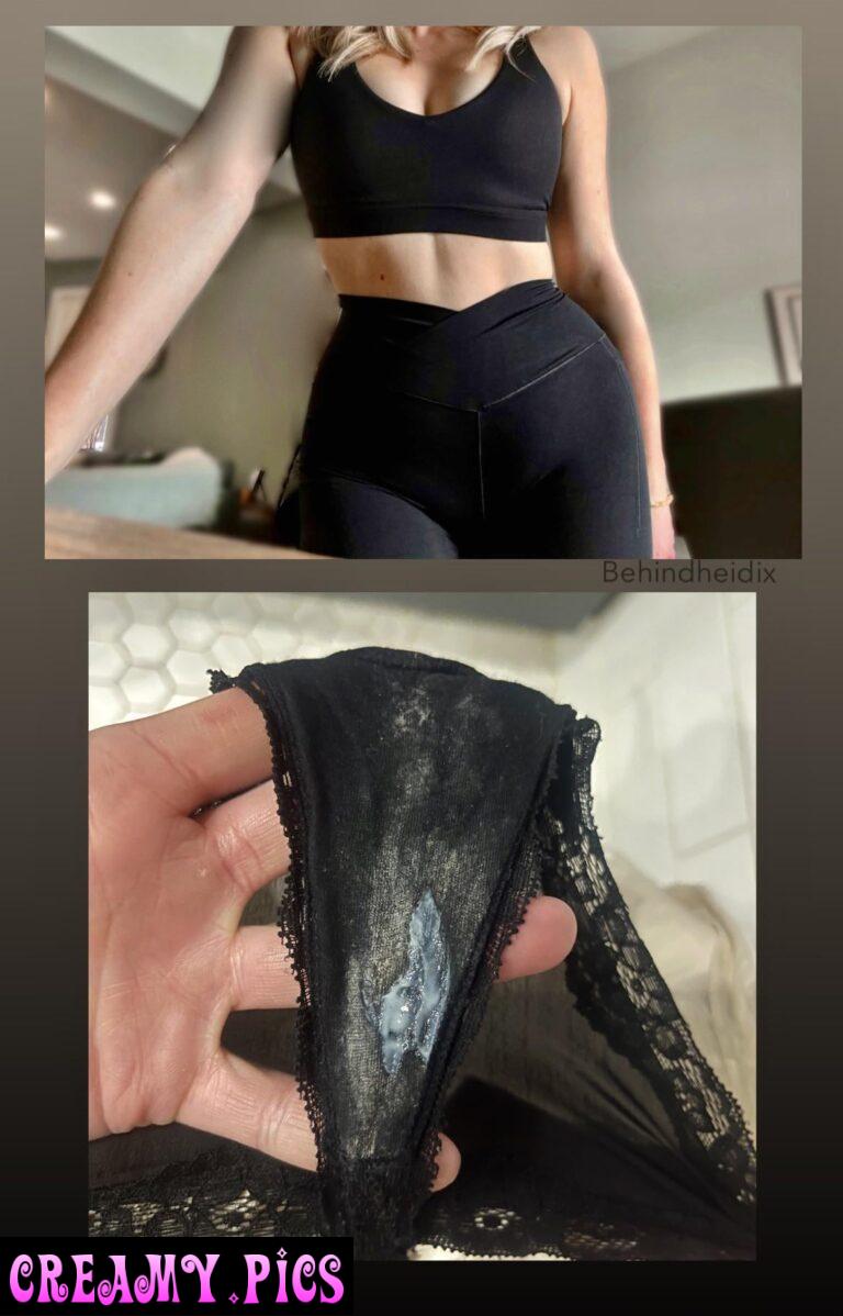 Gym outfit VS what’s underneath ;)