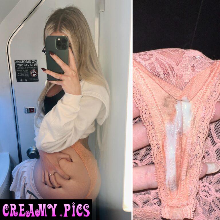 I came in those before my flight 😳 💦