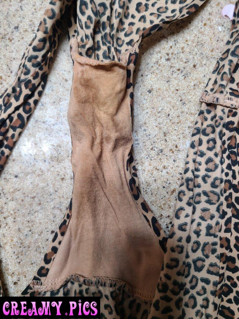 Rawr! My dirty leopard bikini panties smelly delicious!