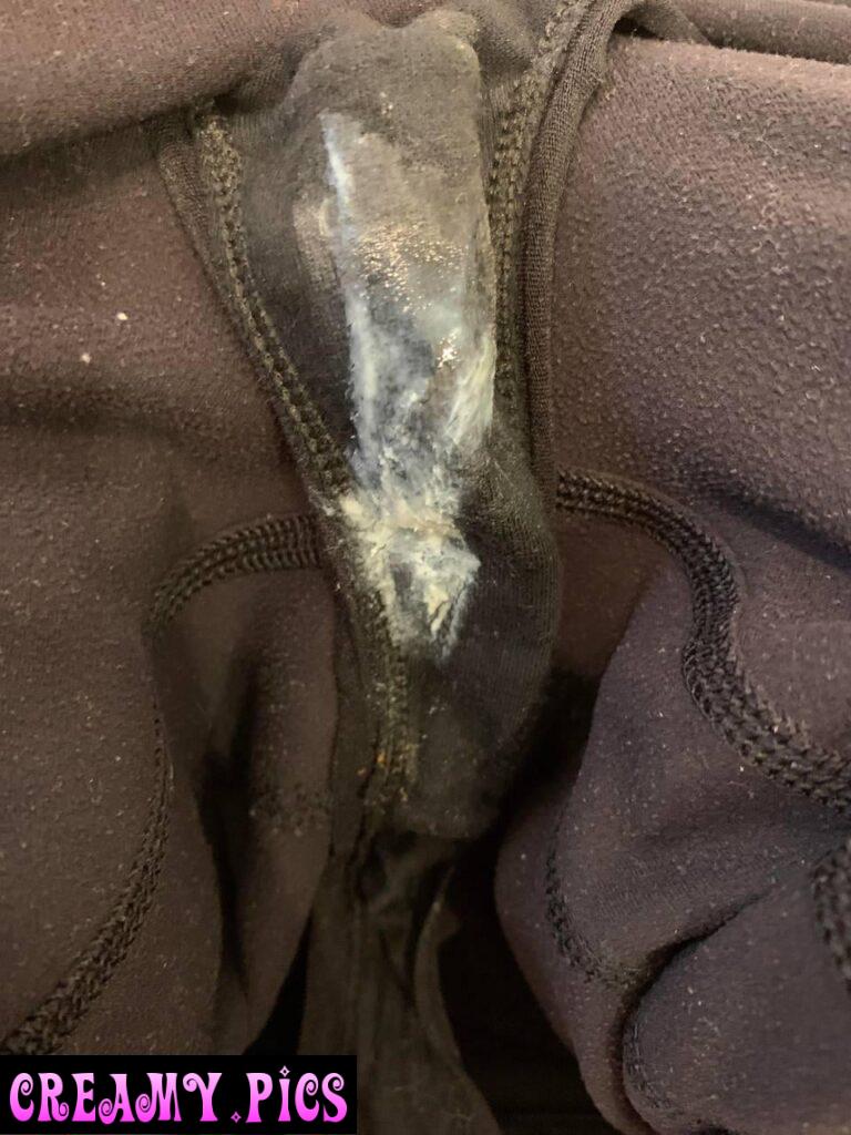 This is how my panties get when I am super horny